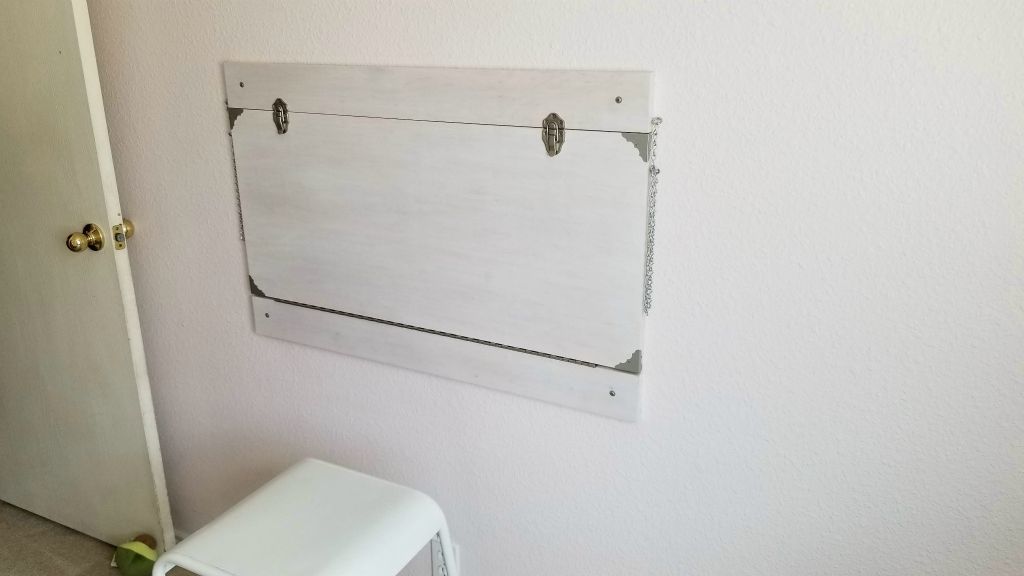 Ultra-Minimalist Pickled Maple Desk (Faux Trunk look)
