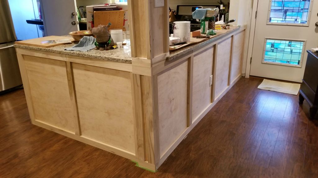 Shaker Wainscoting Remodel