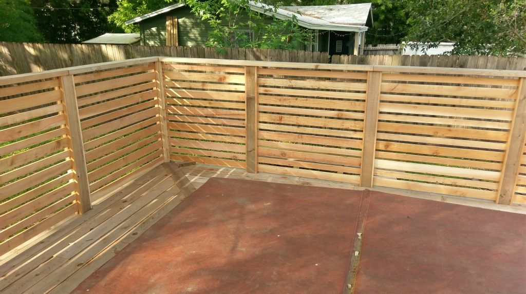 Hottub Entry Deck. Cedar