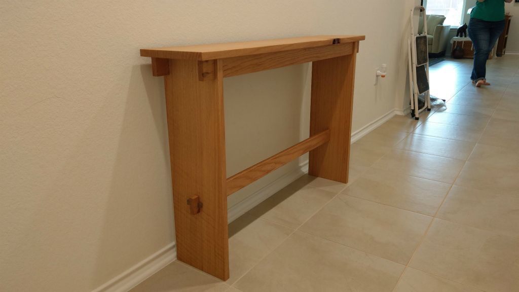 Mission-Inspired Solid Quarter Sawn Oak with Craftsman Joinery, BOSSWoodworks Original Design