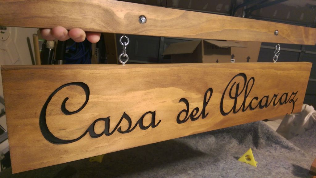 Custom Hand-Made, House-Branding SIgnage
